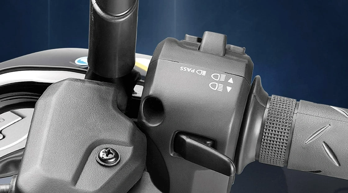 Integrated Headlamp Beam & Passing Switch